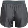 imageUnder Armour Girls Fly By 3 quot ShortsPitch Gray 012Meteor Pink