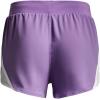 imageUnder Armour Girls Fly By 3 quot ShortsVivid Lilac 560White