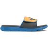 imageUnder Armour Kids Ignite Pro Slide Sandal402 Viral BlueNova OrangeCastlerock