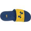 imageUnder Armour Kids Ignite Pro Slide SandalZeppelin YellowBlue MirageBlue Mirage