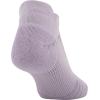 imageUnder Armour Womens Play Up No Show Tab Socks 3PairsMauve Pink Assorted