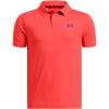 imageUnder Armour Boys Matchplay Golf Polo847 Fire   Midnight Navy