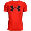 imageUnder Armour Boys Tech Big Logo Short Sleeve TShirtPhoenix Fire 296Black