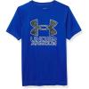 imageUnder Armour Boys Tech Hybrid Printed Fill ShortSleeve TShirtRoyal 400White