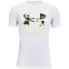 imageUnder Armour Boys Tech Hybrid Printed Fill ShortSleeve TShirtWhite 100Summer Lime