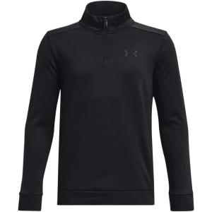 imageUnder Armour Boys Armourfleece 14 Zip001 Black   Black
