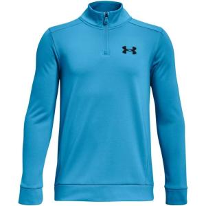 imageUnder Armour Boys Armourfleece 14 Zip419 Capri   Black