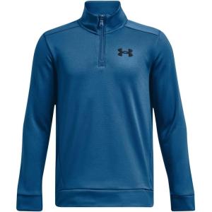 imageUnder Armour Boys Armourfleece 14 Zip426 Varsity Blue   Black