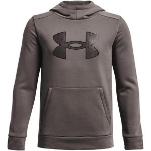 imageUnder Armour Boys Armourfleece Big Logo Hoodie176 Fresh Clay  Fresh Clay  Black