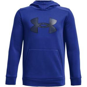 imageUnder Armour Boys Armourfleece Big Logo Hoodie400 Royal  Royal  Black
