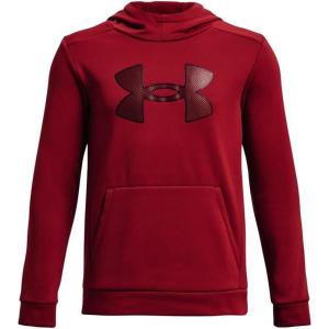 imageUnder Armour Boys Armourfleece Big Logo Hoodie610 Stadium Red  Stadium Red  Black