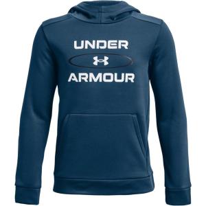 imageUnder Armour Boys Armourfleece Graphic Hoodie437 Petrol Blue   Black