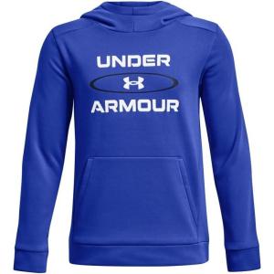 imageUnder Armour Boys Armourfleece Graphic Hoodie486 Versa Blue   Black
