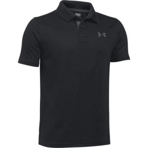imageUnder Armour Boys Match Play Polo ShirtBlack 001Rhino Gray