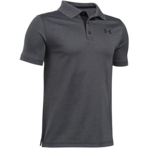 imageUnder Armour Boys Match Play Polo ShirtCarbon Heather 090Black