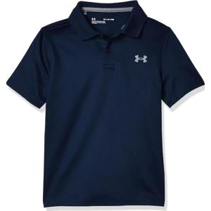 imageUnder Armour Boys Match Play Polo ShirtMidnight Navy  Pitch Gray  410