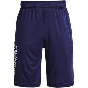 imageUnder Armour Boys Prototype 20 Wordmark Shorts410 Midnight Navy   White