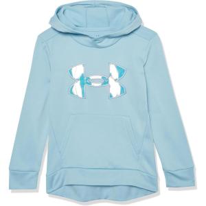 imageUnder Armour Girls Armourfleece Iridescent Big Logo Hoodie490 Blizzard   Iridescent