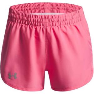 imageUnder Armour Girls Fly By 3 quot Shorts673 Super Pink  Super Pink  Reflective