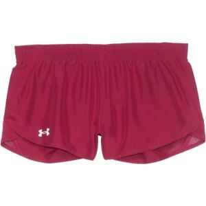 imageUnder Armour Girls Fly By 3 quot Shorts681 Shaded Fuchsia   Reflective