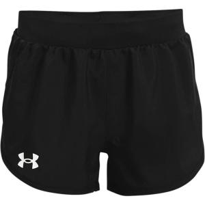 imageUnder Armour Girls Fly By 3 quot ShortsBlack 001White