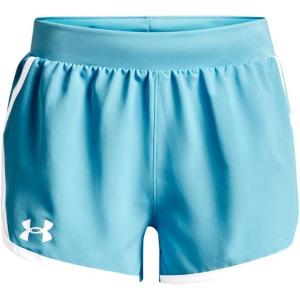 imageUnder Armour Girls Fly By 3 quot ShortsFresco Blue 481White
