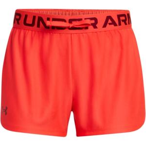 imageUnder Armour Girls Play Up Solid Shorts713 Racer Red   Cardinal