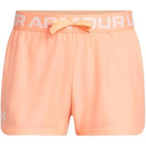 imageUnder Armour Girls Play Up Solid Shorts897 Flare Orange   White