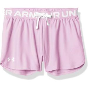 imageUnder Armour Girls Play Up Solid ShortsPacific Purple 549White