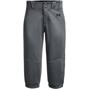 imageUnder Armour Girls Utility Softball Pants 22012 Pitch Gray  Pitch Gray  Black