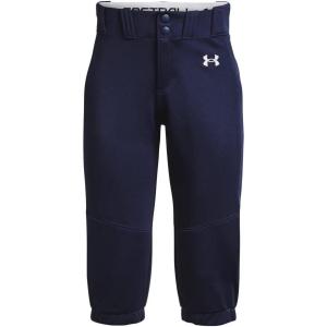 imageUnder Armour Girls Utility Softball Pants 22410 Midnight Navy   Baseball Gray