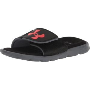 imageUnder Armour Kids Ignite Pro Slide SandalBlackGravelAfter Burn