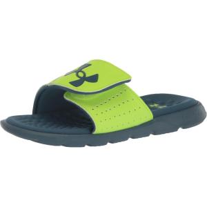 imageUnder Armour Kids Ignite Pro Slide SandalLime SurgeStatic BlueStatic Blue