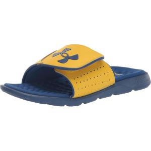 imageUnder Armour Kids Ignite Pro Slide SandalZeppelin YellowBlue MirageBlue Mirage