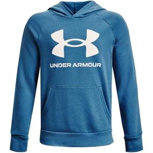 imageUnder Armour boys Rival Fleece Hoodie183 Chicago Blue   Onyx White