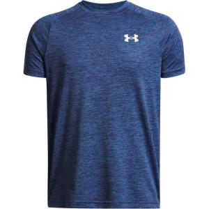 imageUnder Armour boys Tech 20 Shortsleeve Tshirt402 Blue Atlantis   White