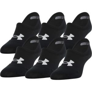 imageUnder Armour womens Womens Breathe Lite Ultra Low Socks MultipairsBlack 6pairs