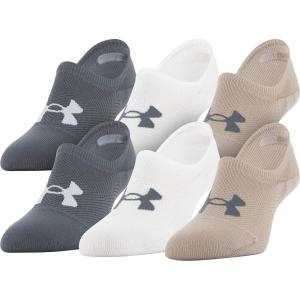 imageUnder Armour womens Womens Breathe Lite Ultra Low Socks MultipairsBlush Beige Assorted 6pairs