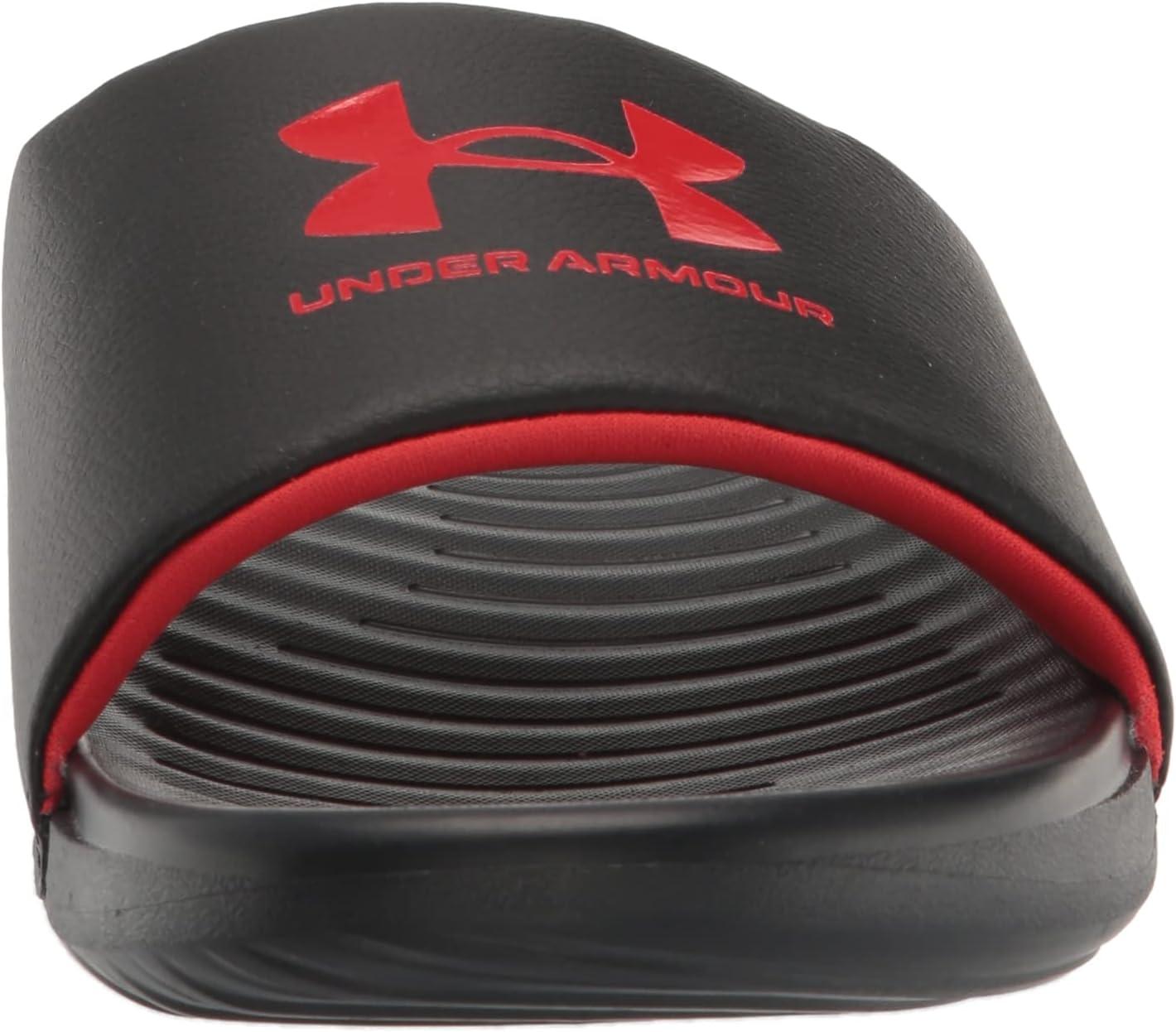 imageUnder Armour Boys Ansa Fixed Strap Sandal006 BlackBlackRadio Red