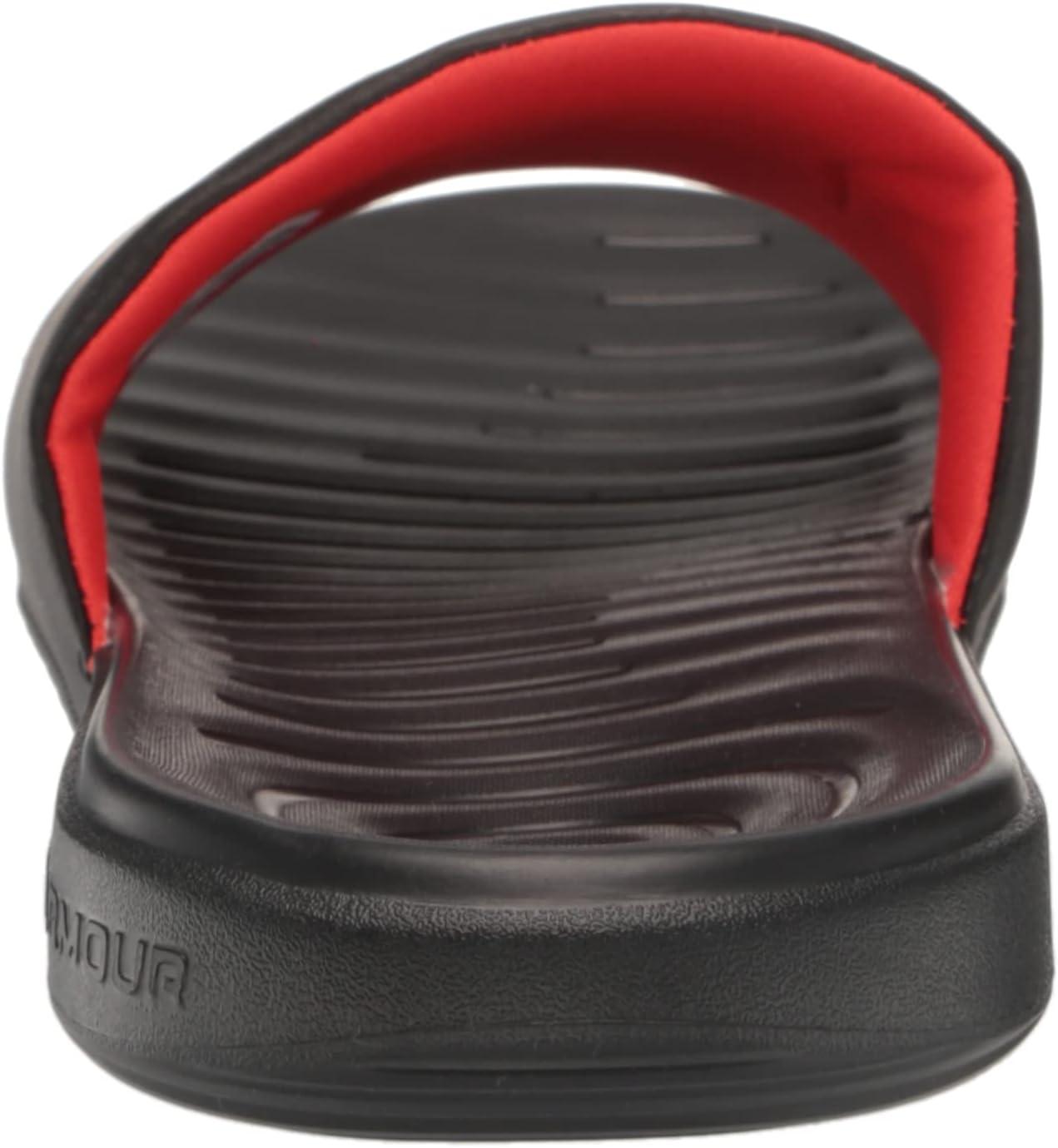 imageUnder Armour Boys Ansa Fixed Strap Sandal006 BlackBlackRadio Red