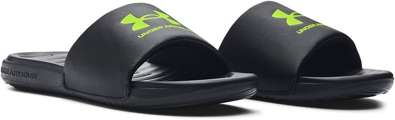 imageUnder Armour Boys Ansa Fixed Strap Sandal007 BlackBlackLime Surge