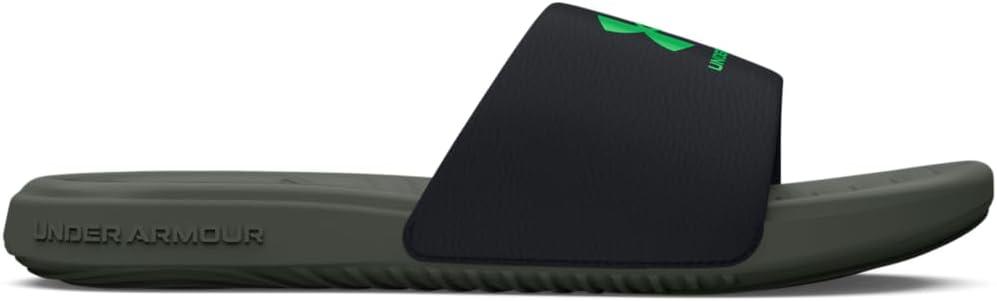 imageUnder Armour Boys Ansa Fixed Strap Sandal008 BlackColorado SageGreen Screen