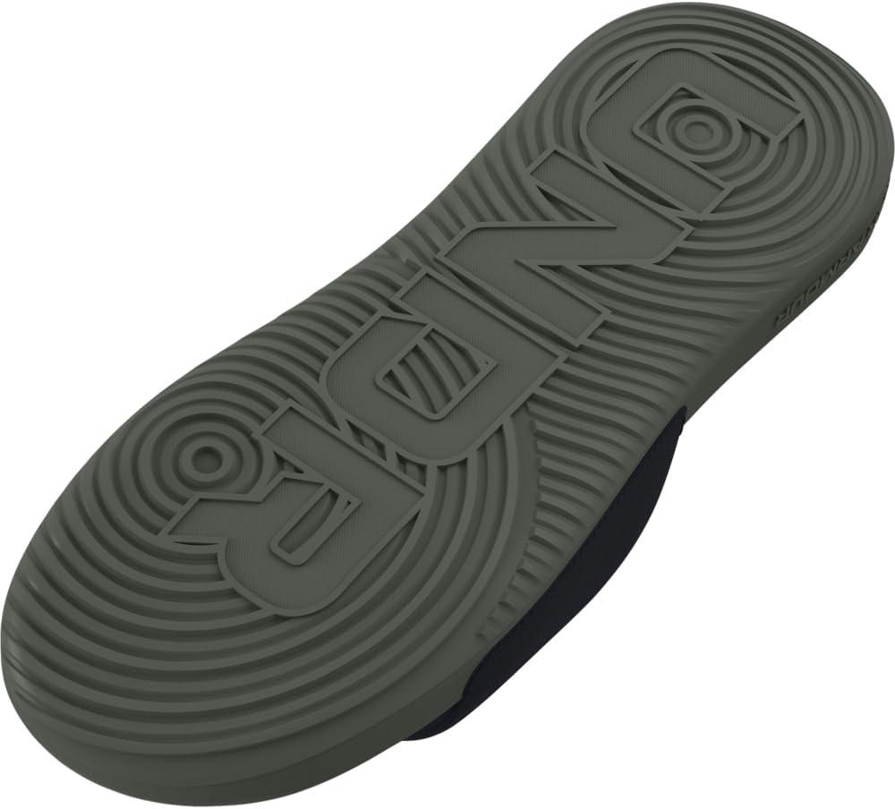 imageUnder Armour Boys Ansa Fixed Strap Sandal008 BlackColorado SageGreen Screen