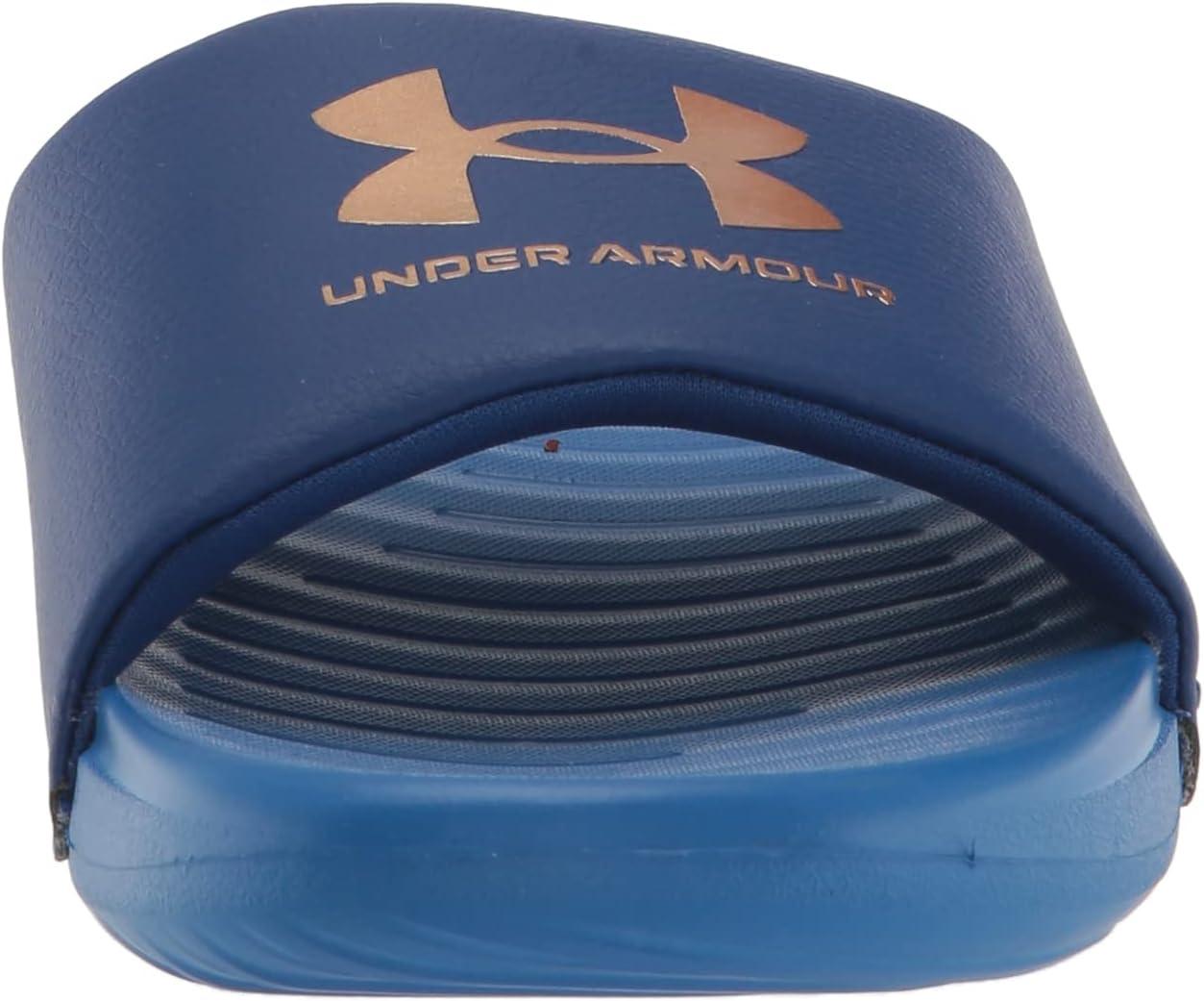 imageUnder Armour Boys Ansa Fixed Strap Sandal302 Bauhaus BlueVersa BlueMetallic Light Copper