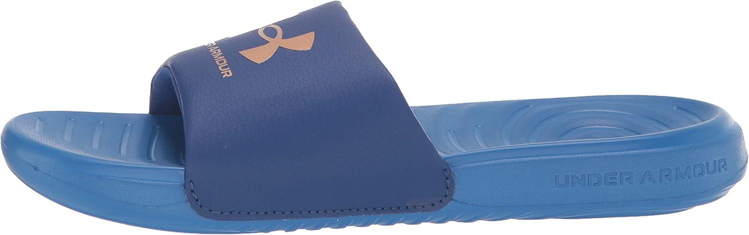 imageUnder Armour Boys Ansa Fixed Strap Sandal302 Bauhaus BlueVersa BlueMetallic Light Copper