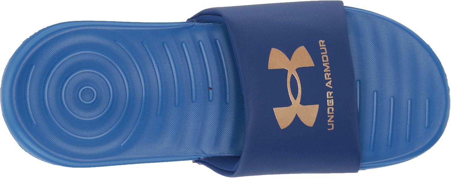 imageUnder Armour Boys Ansa Fixed Strap Sandal302 Bauhaus BlueVersa BlueMetallic Light Copper