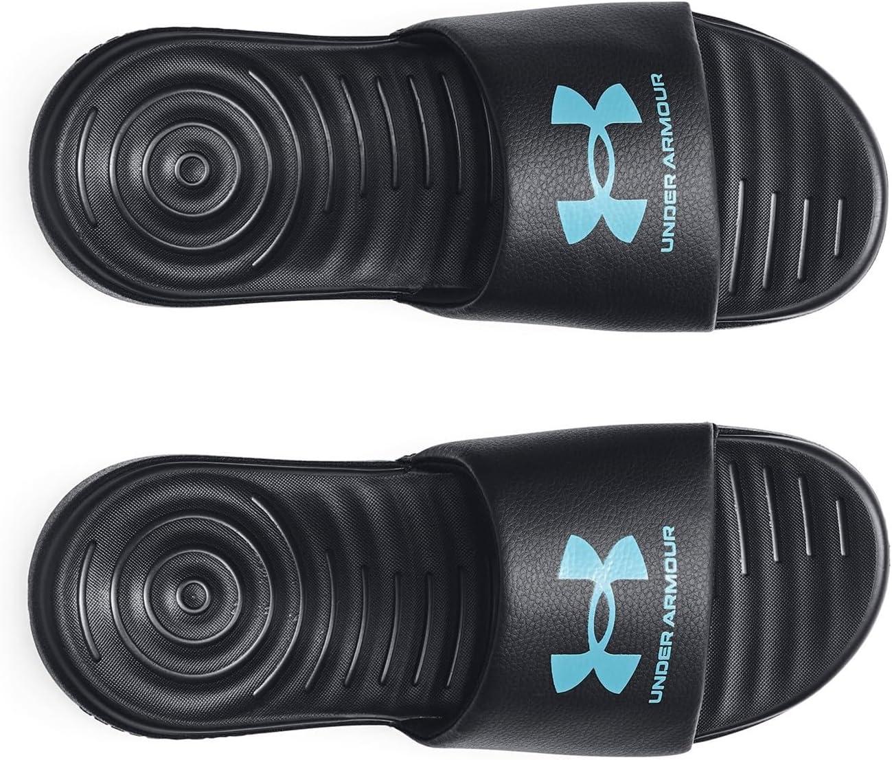 imageUnder Armour Boys Ansa Fixed Strap Sandal302 BlackBlackBlue Surf