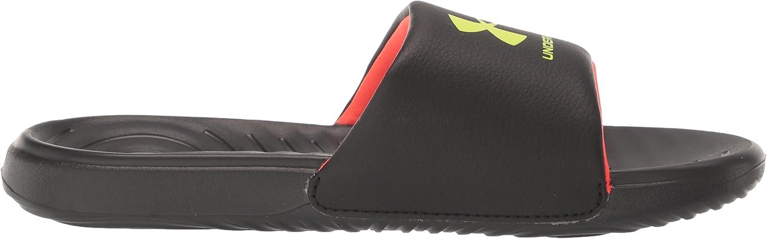 imageUnder Armour Boys Ansa Fixed Strap Sandal302 BlackBlackYellow Ray