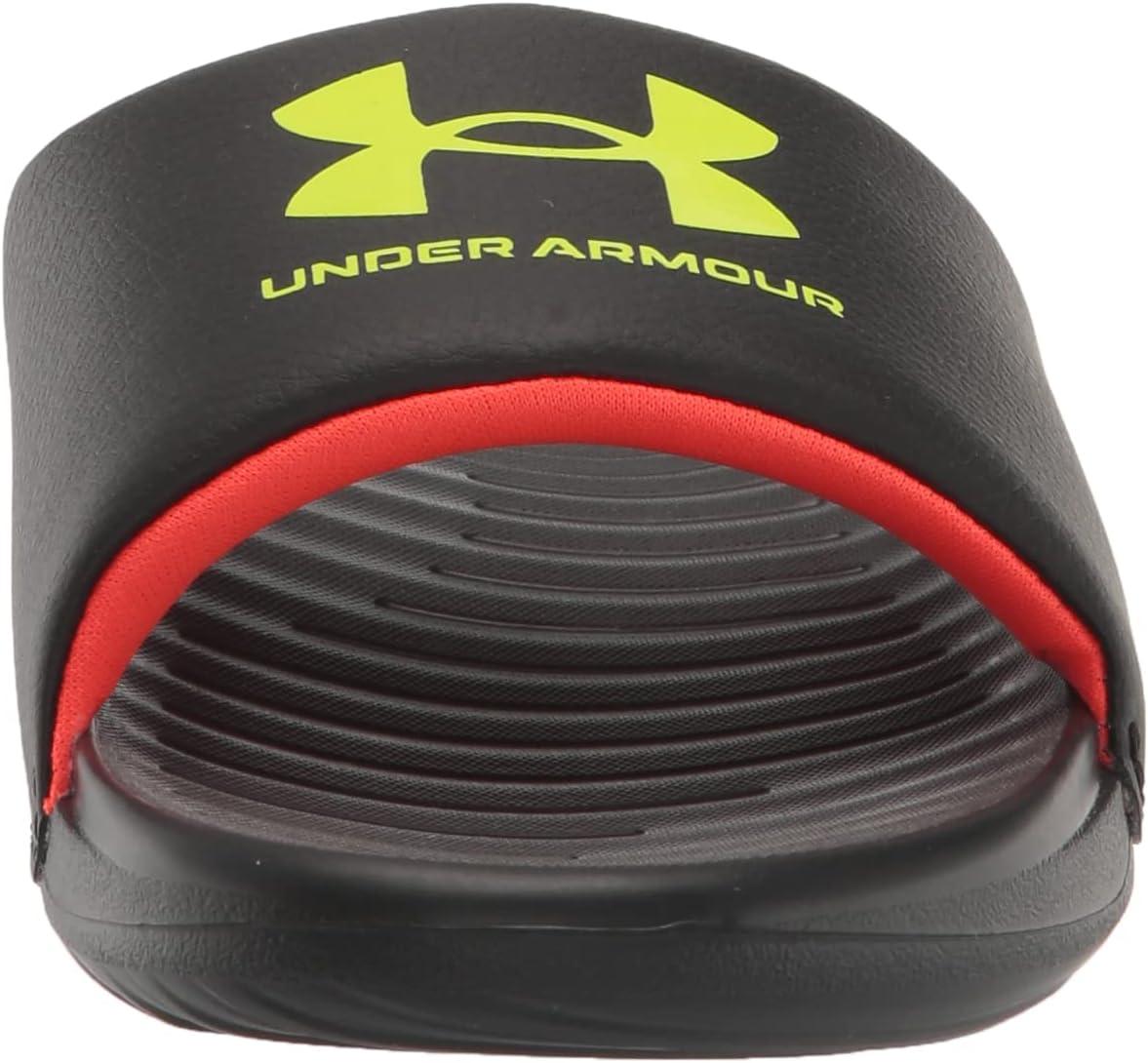 imageUnder Armour Boys Ansa Fixed Strap Sandal302 BlackBlackYellow Ray