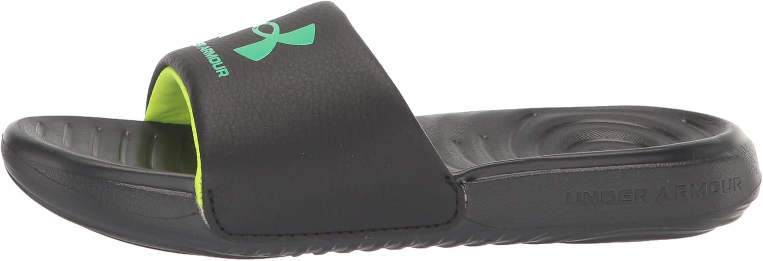 imageUnder Armour Boys Ansa Fixed Strap Sandal302 BlackVapor Green
